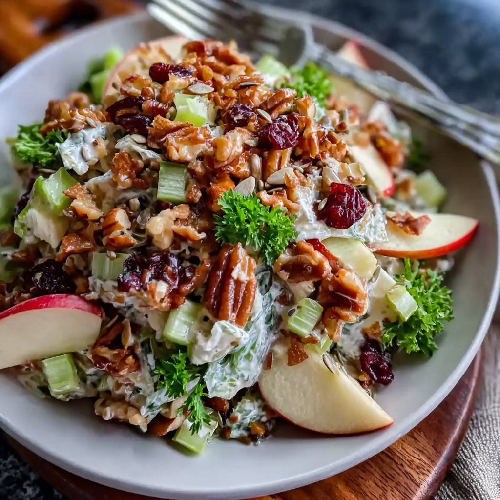 Celery And Apple Crunch Salad