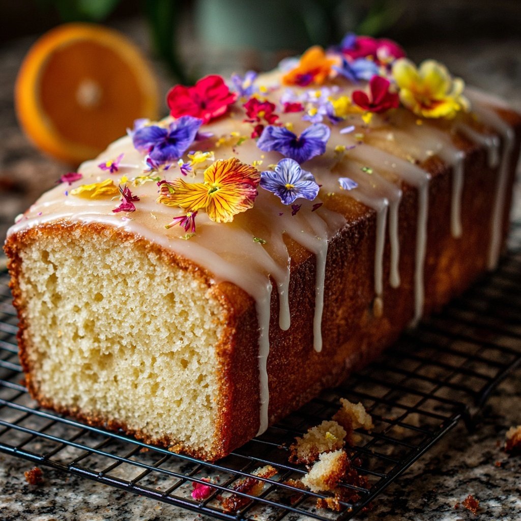 Spring Vanilla Butter Cake