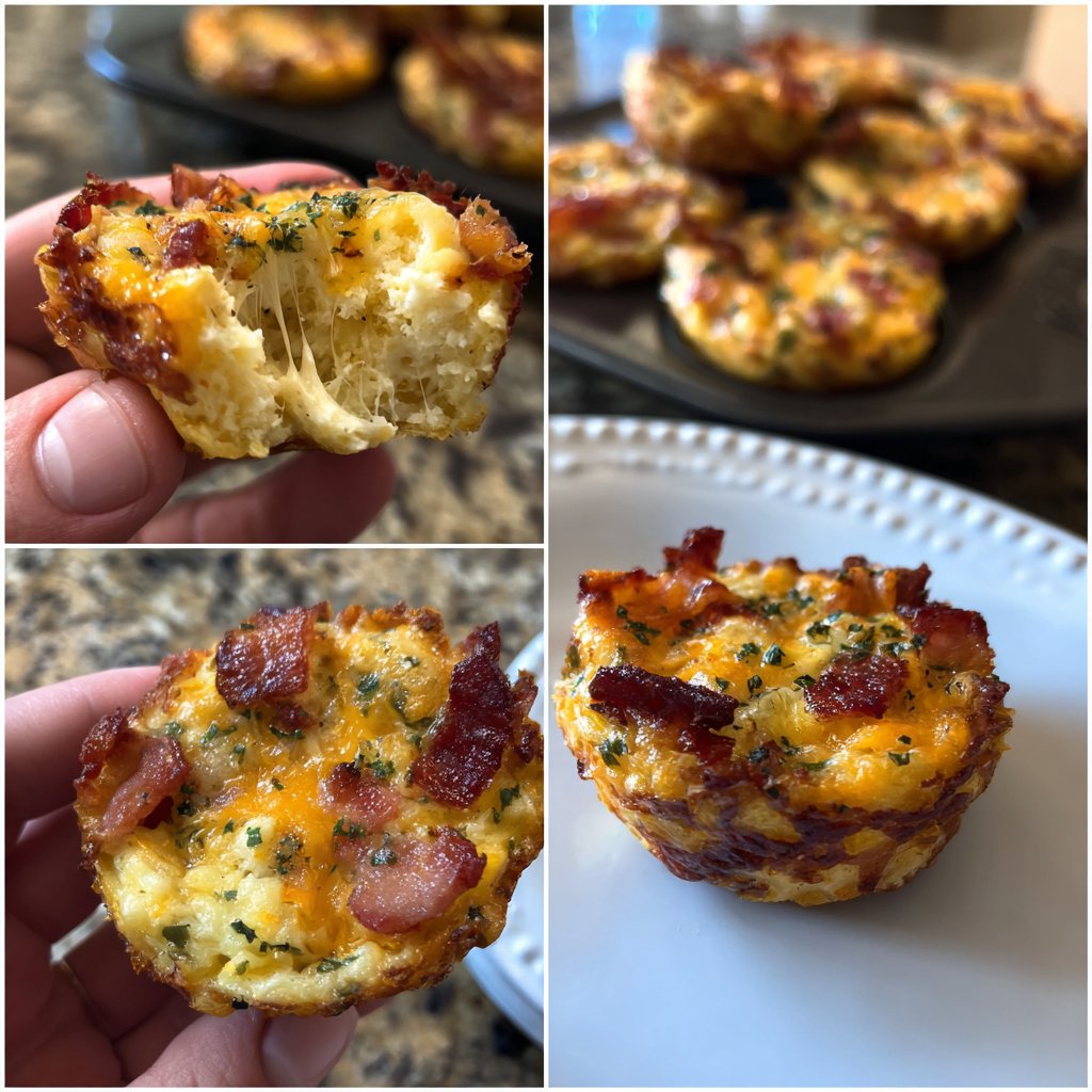Keto Breakfast Egg And Cheese Cups