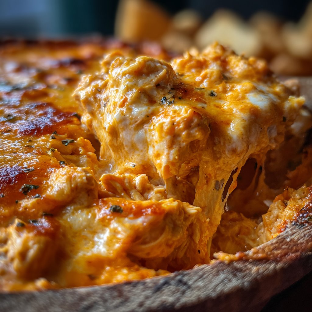 Creamy Buffalo Chicken Dip Recipe