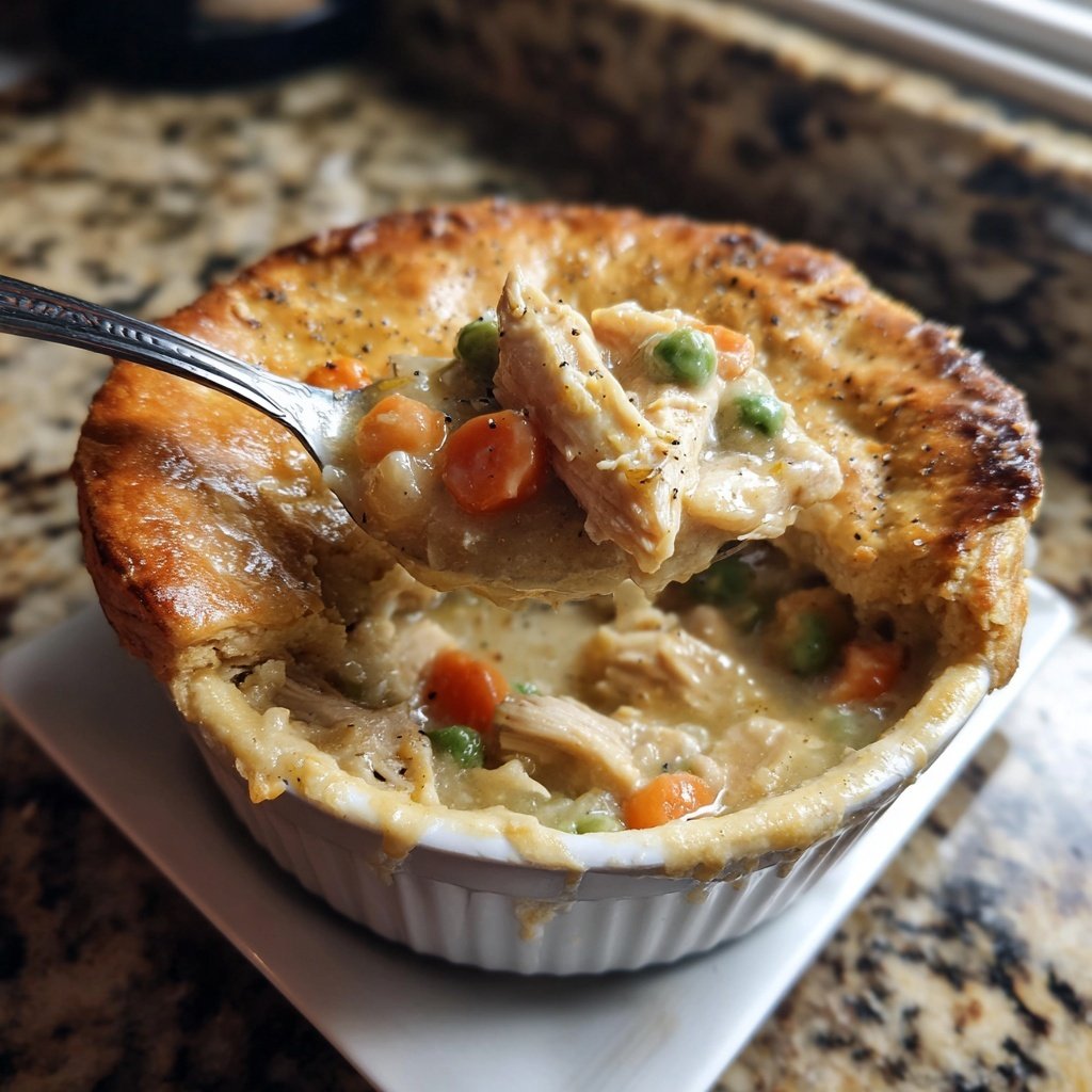 Chicken Pot Pie Soup Recipe - Belly Full