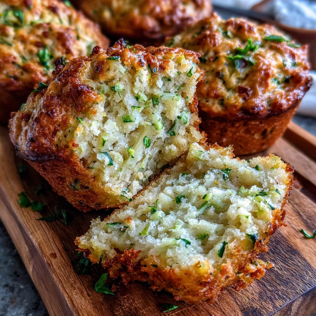 Zucchini Breakfast Muffins