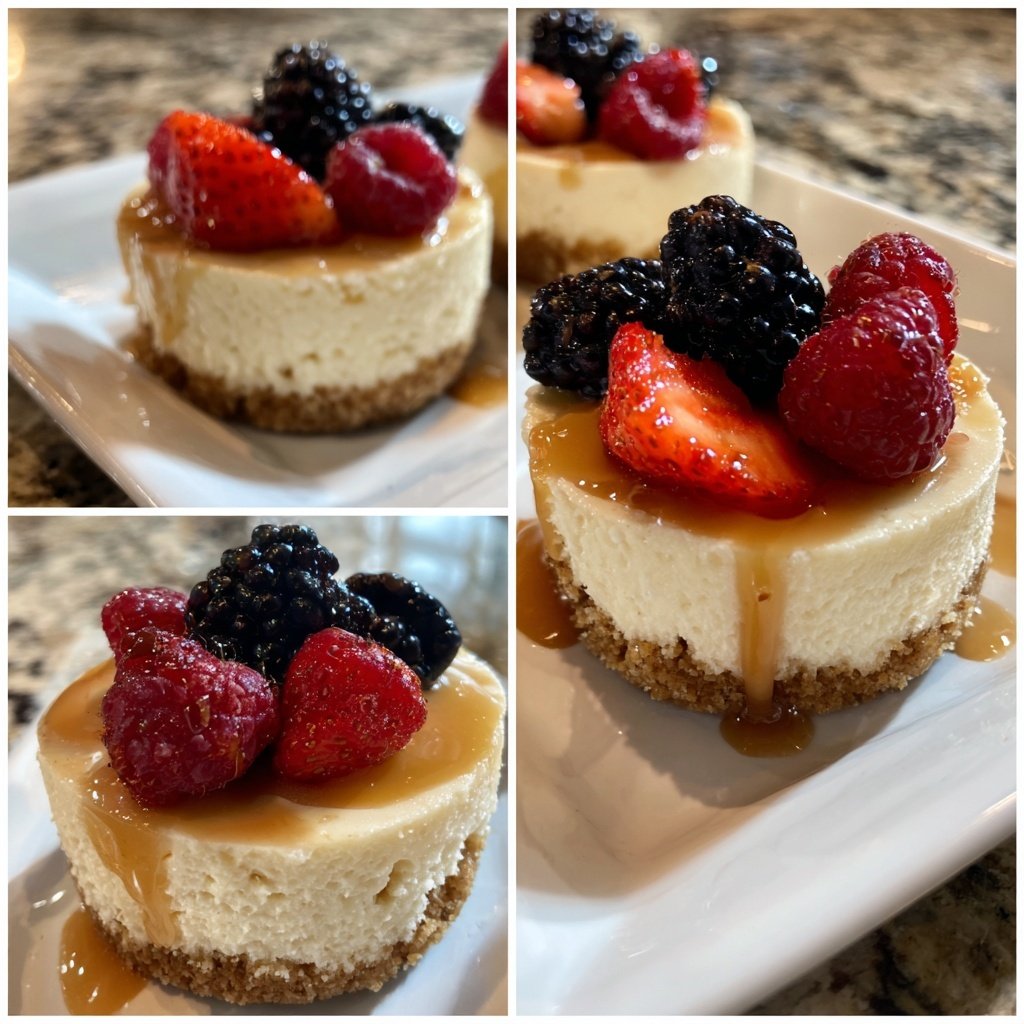 Easy Mini Cheesecakes