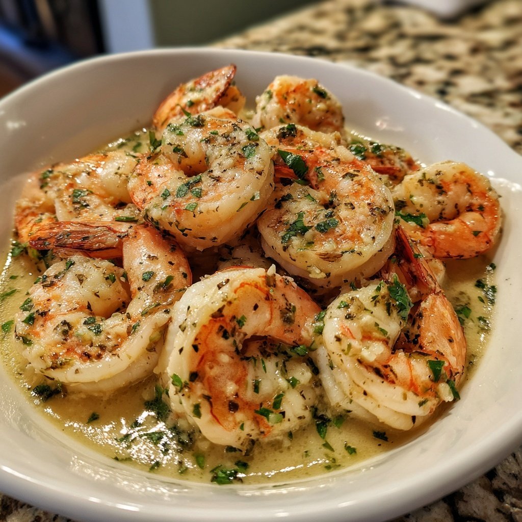 Easy Creamy Garlic Shrimp (15 Minutes)