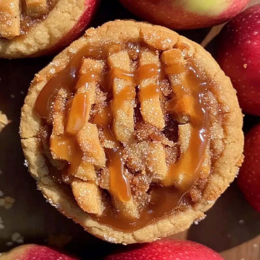 Salted Caramel Apple Pie Cookies