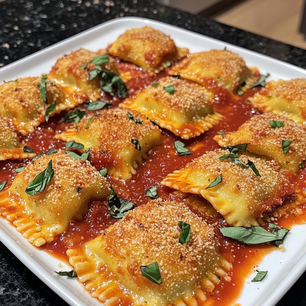 Crispy Ravioli Appetizer