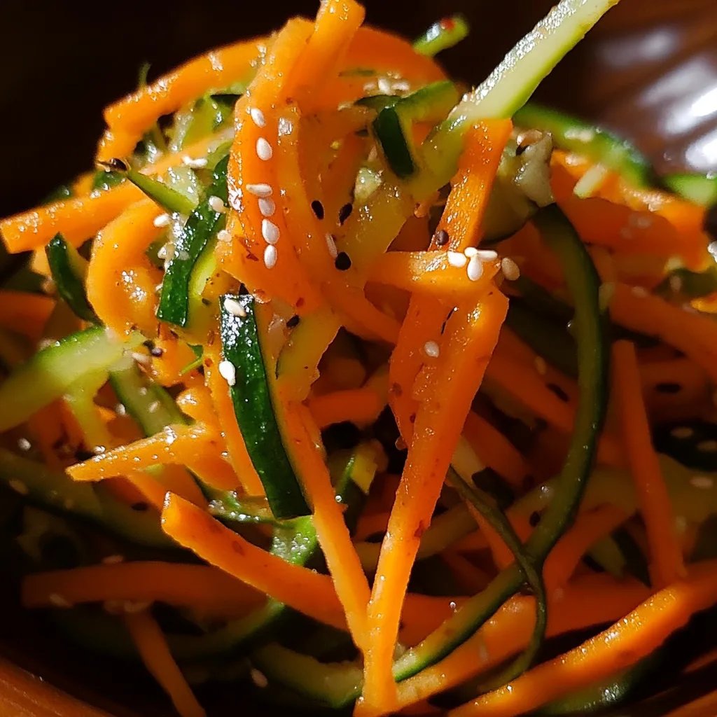 Cucumber Carrot Salad